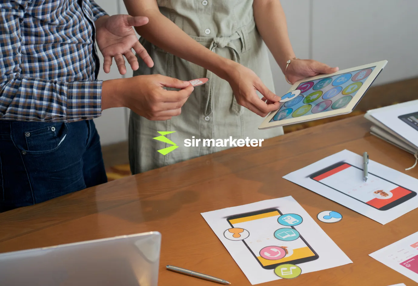 Smart CTAs Digital twins in marketing mobile first design