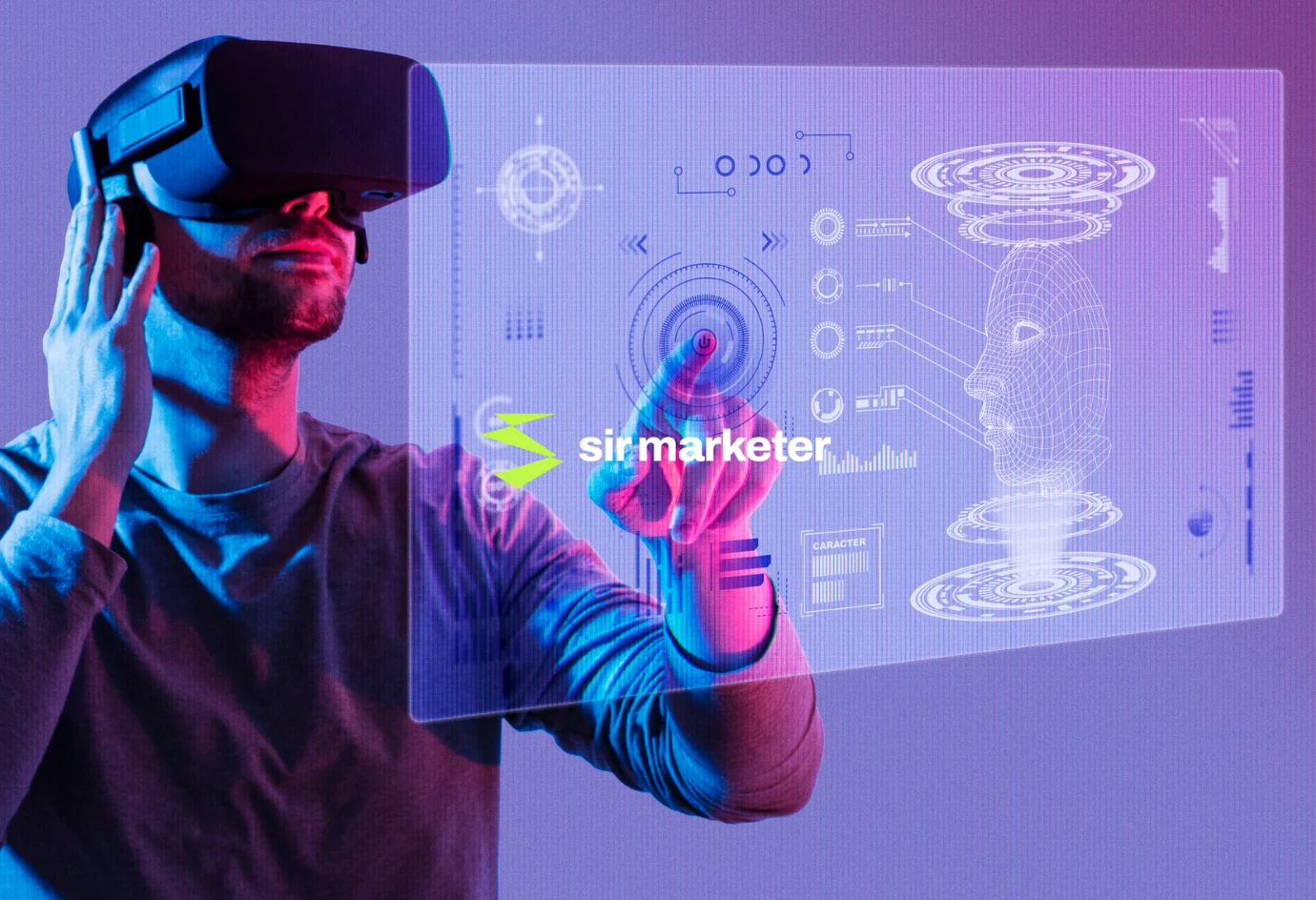 Digital twins in marketing AR in web design