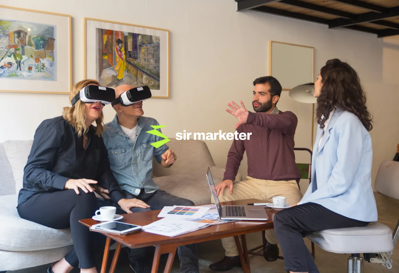 Digital twins in marketing AR in web design