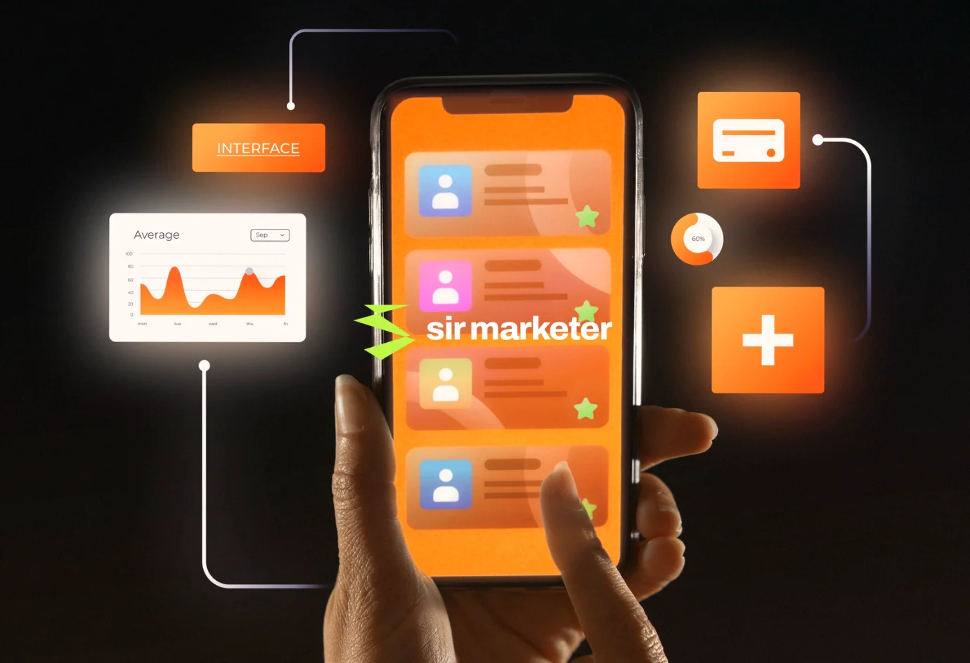 Minimalism in web design mobile first design