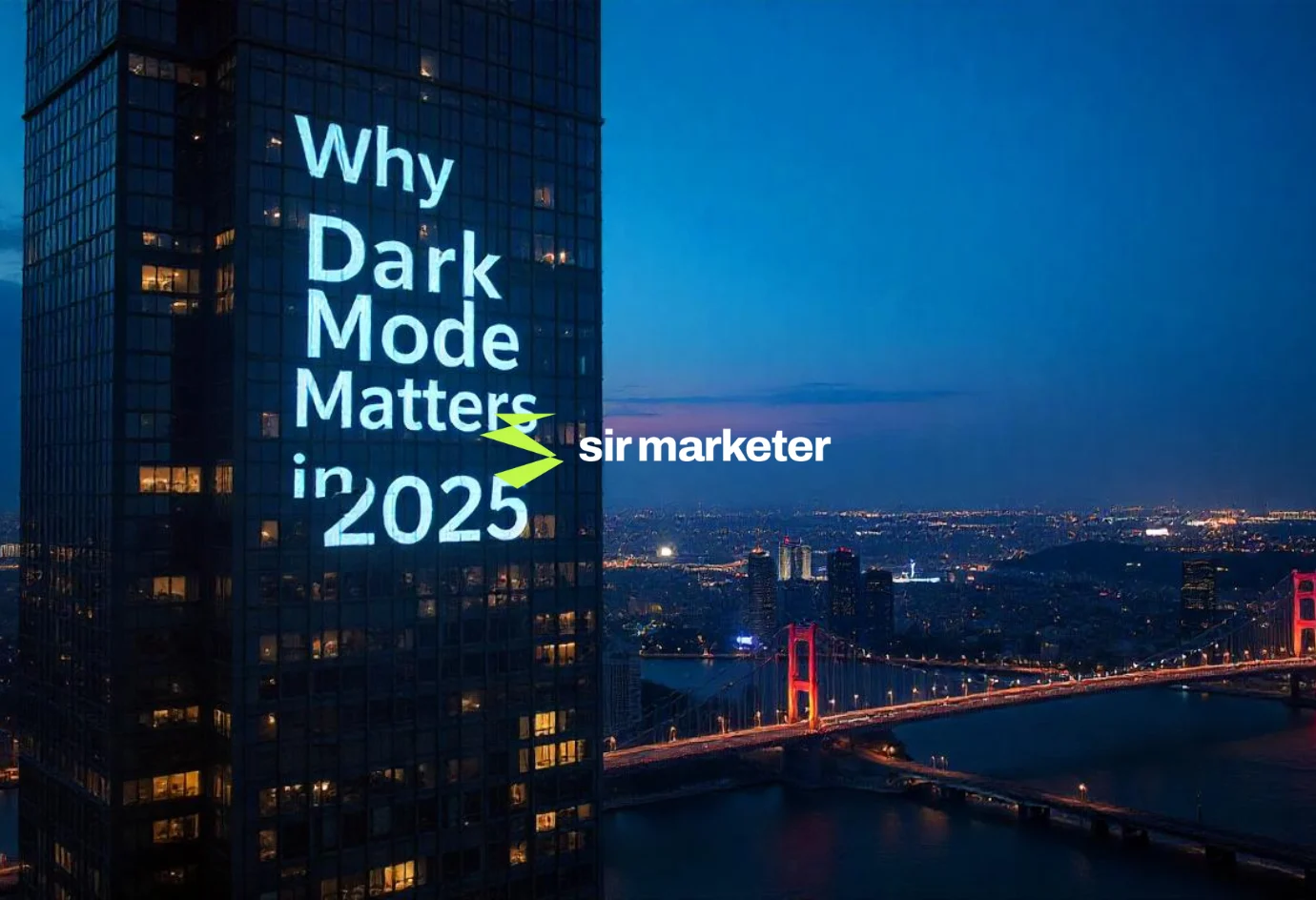 dark mode design