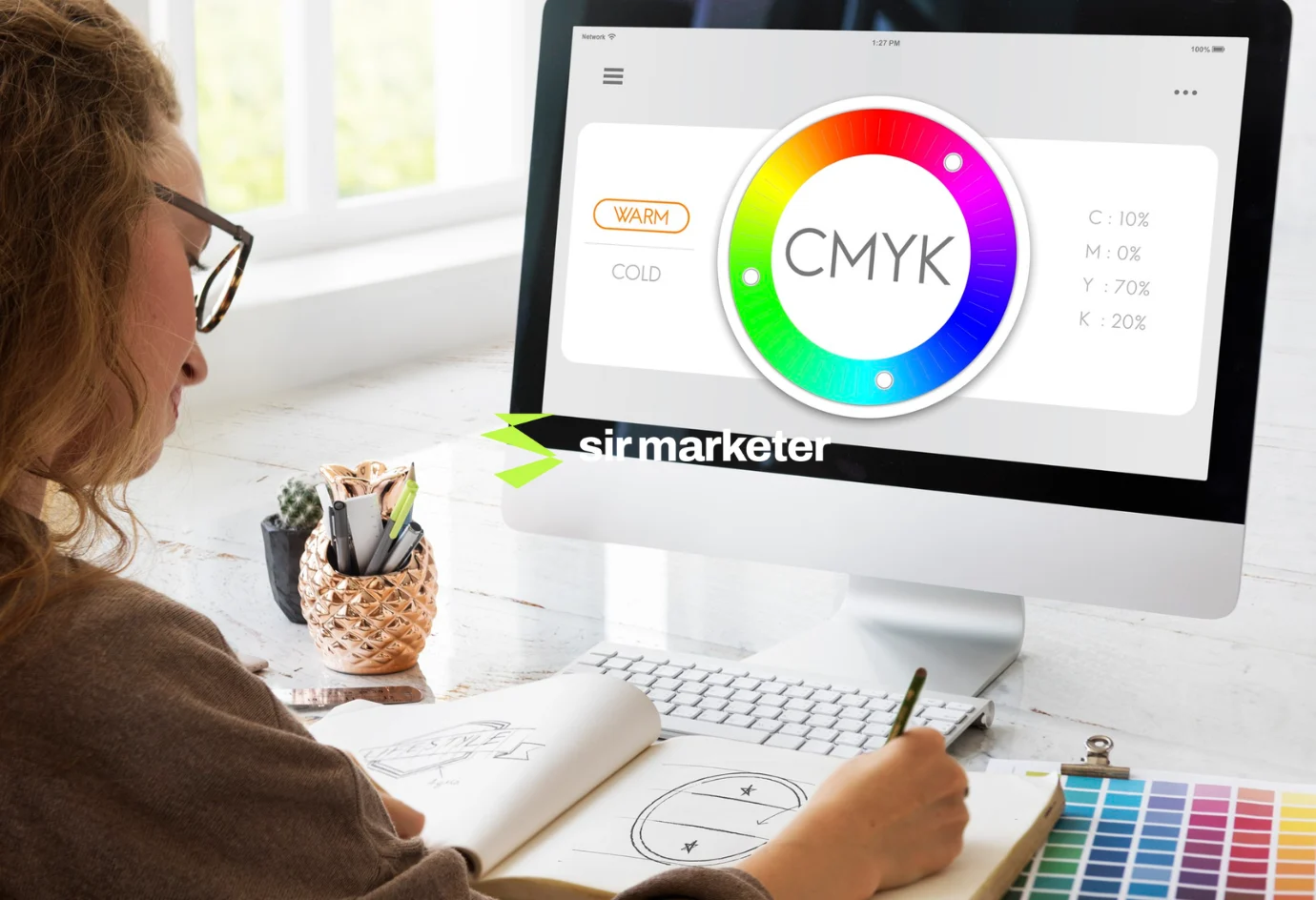 Color psychology in web design