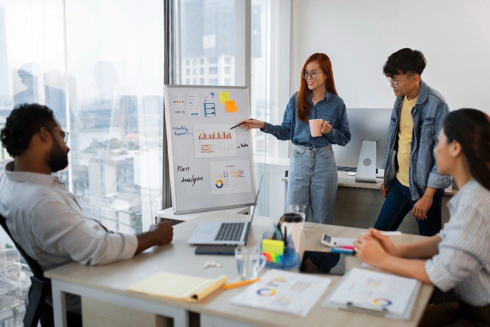 SEO for Startups image of team meeting