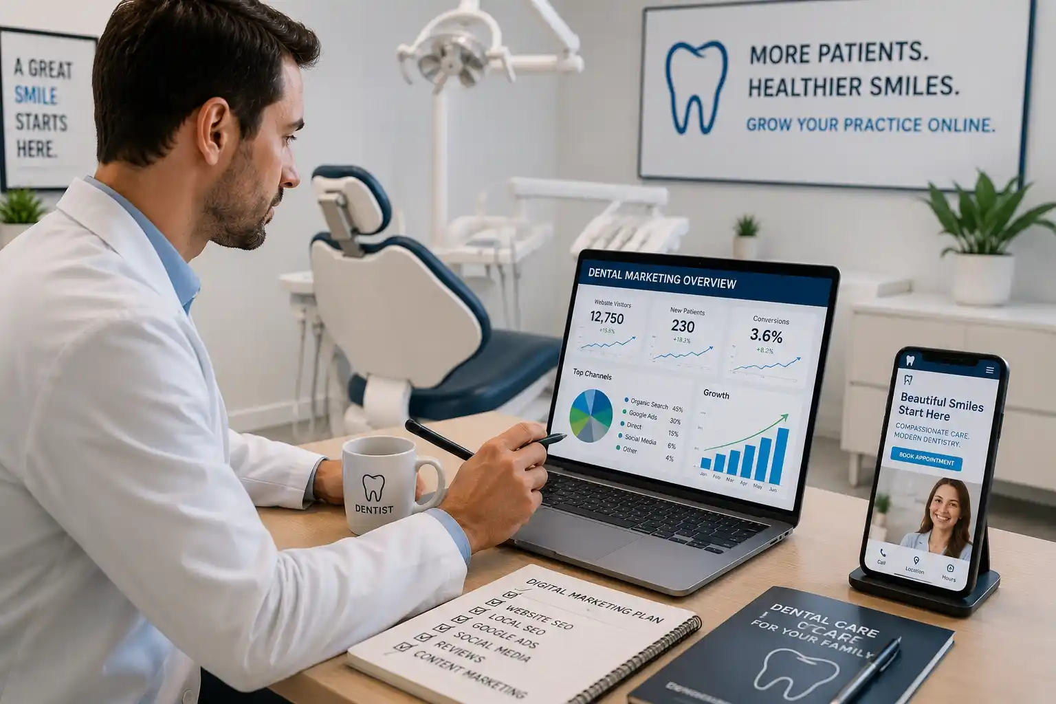 Dental Website Design Company: Custom, SEO-Optimized Websites That Help Dentists Get More Patients in 2026