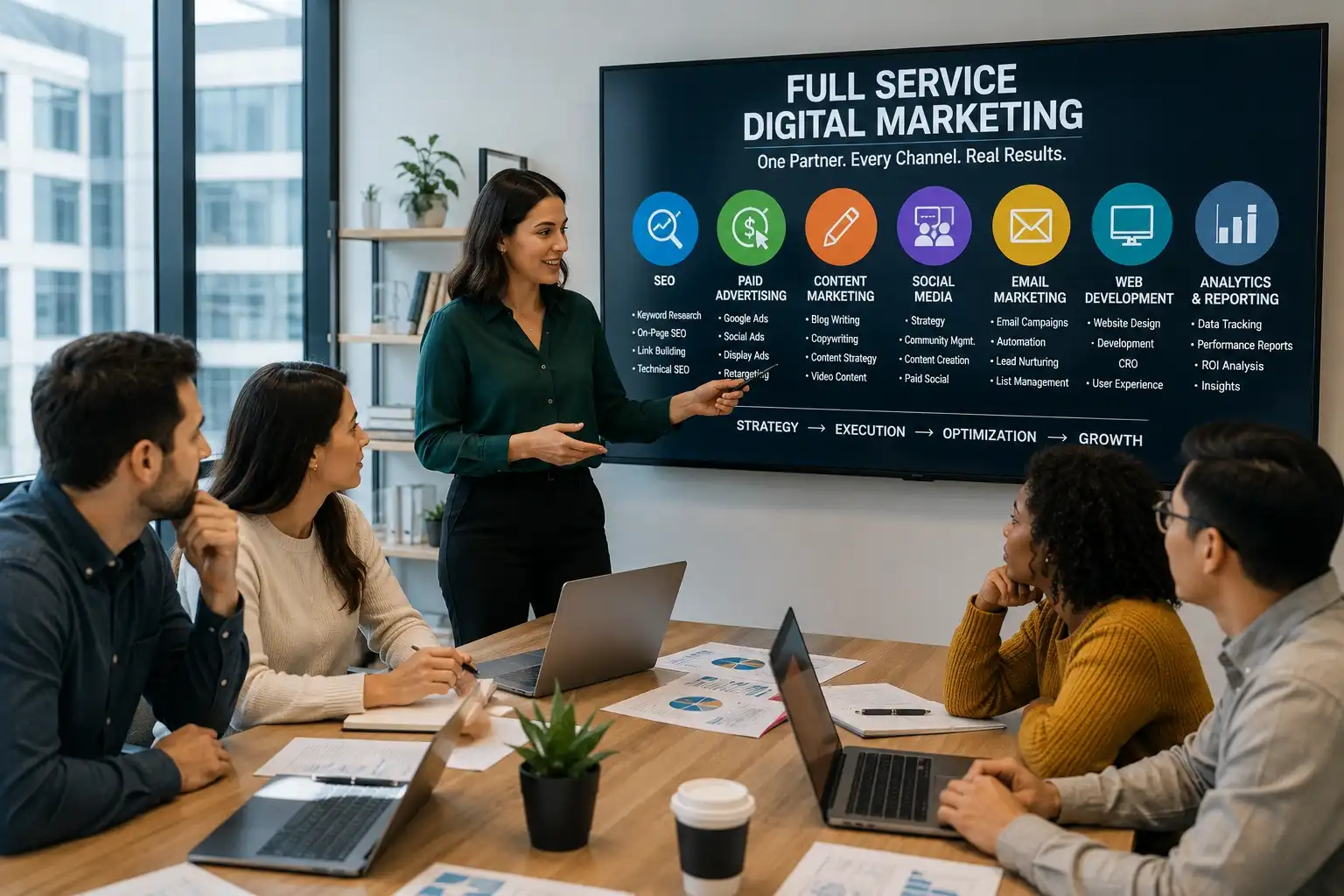 Full Service Digital Marketing: Complete Guide to End-to-End Growth Strategies for Businesses in 2026