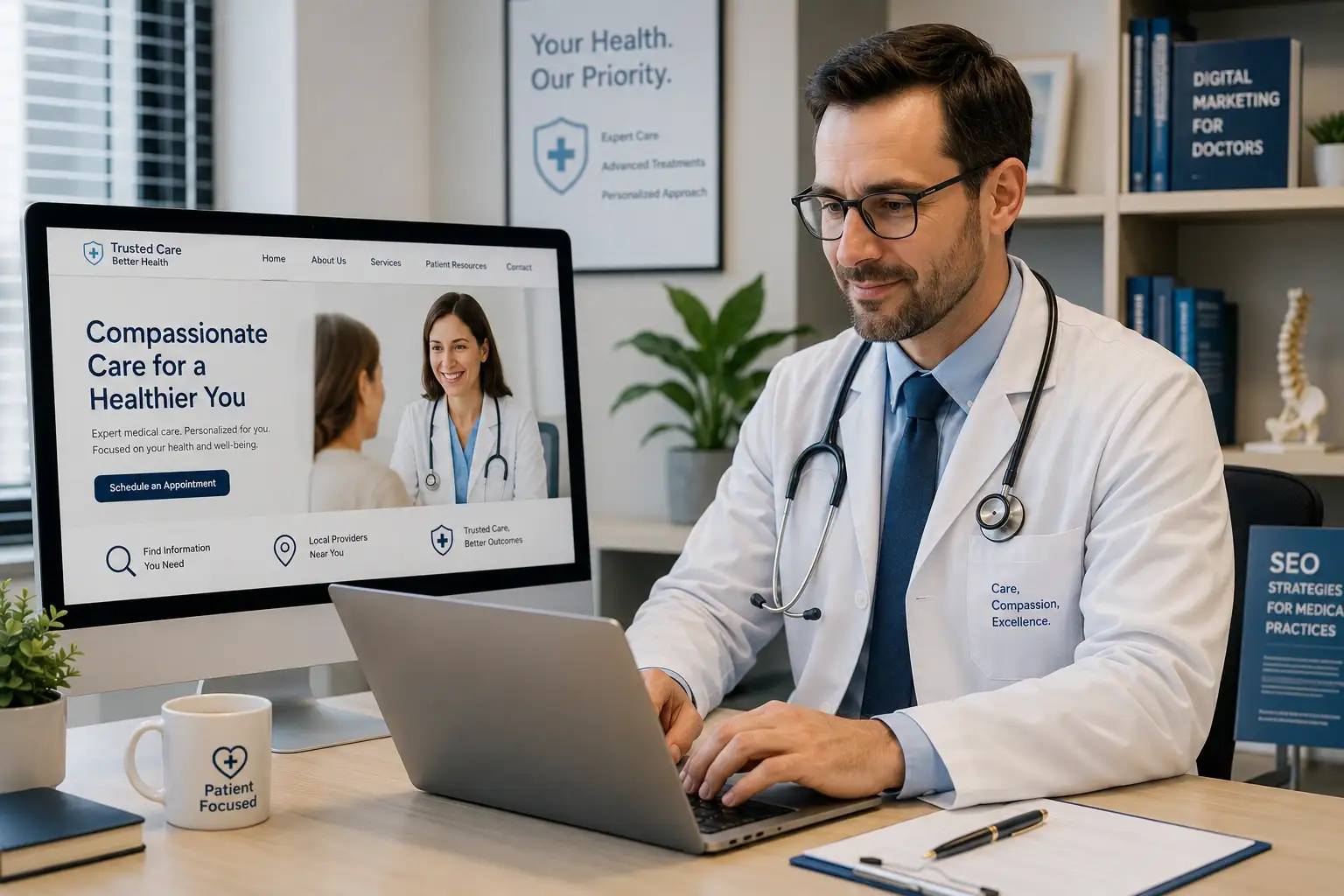 SEO for Doctors: Complete Guide to Medical SEO, Patient Acquisition, and Ranking Higher on Google in 2026