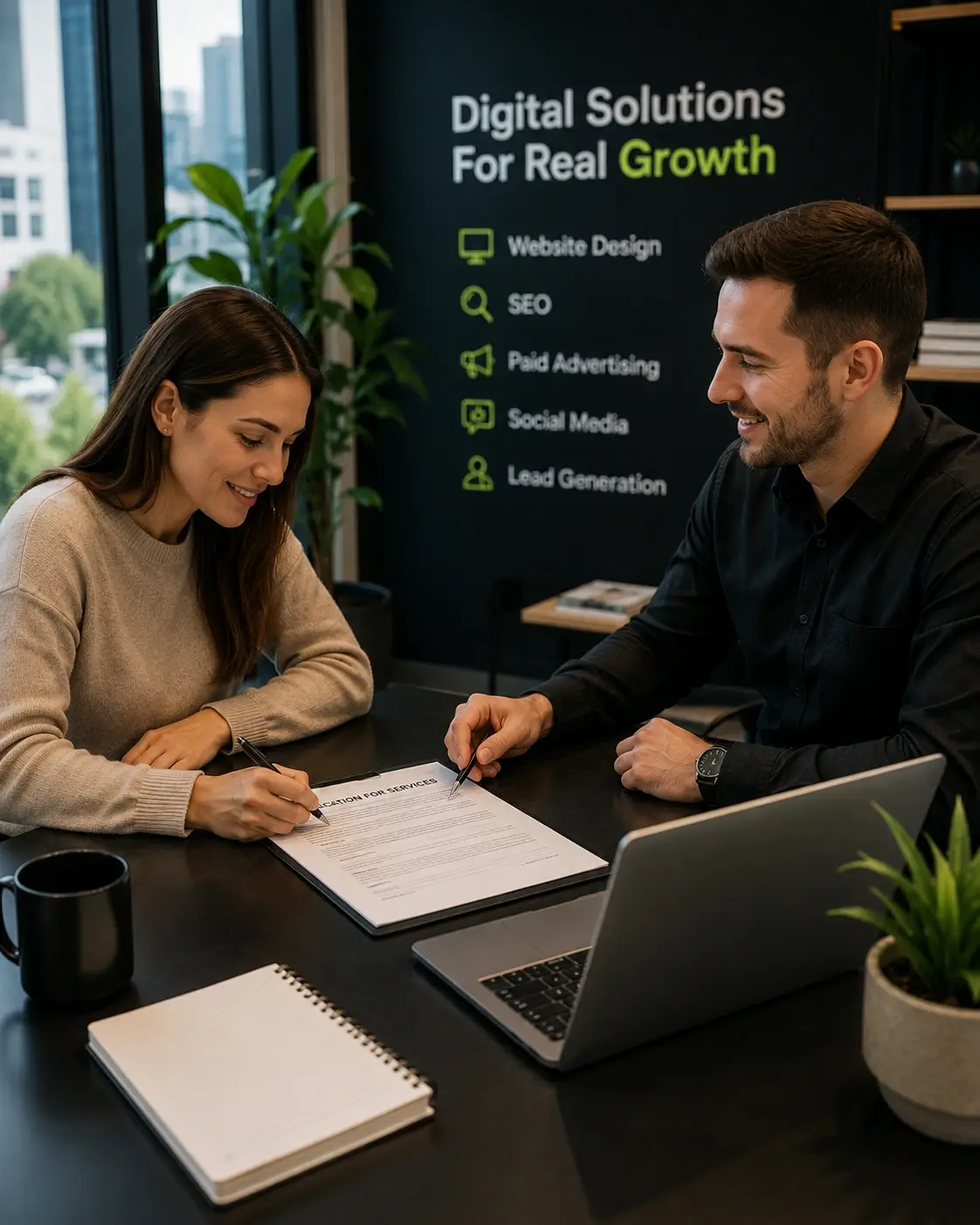 Digital credit Growth applying for services