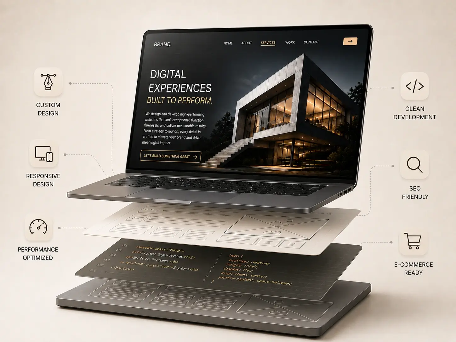 Web Development page