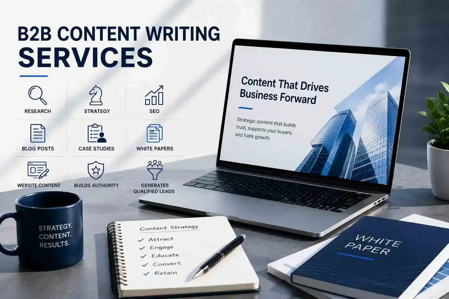B2B Content Writing Services: Driving Results Through SEO and Strategy