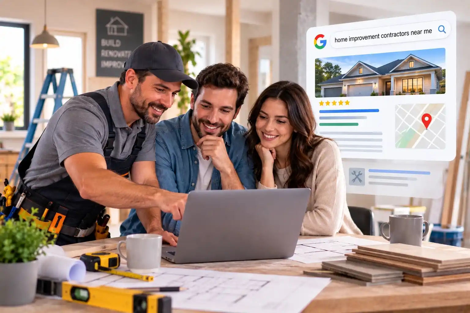 Home Improvement SEO: How Contractors Can Rank Higher on Google and Generate More Leads