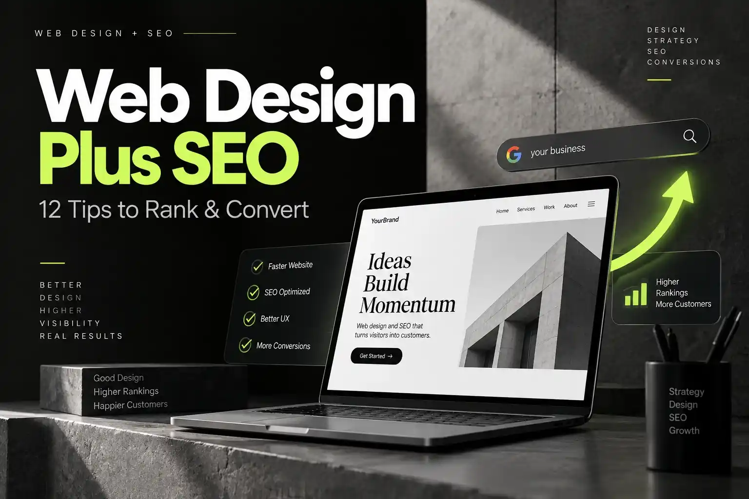Web Design Plus SEO: How to Build a Website That Ranks and Converts