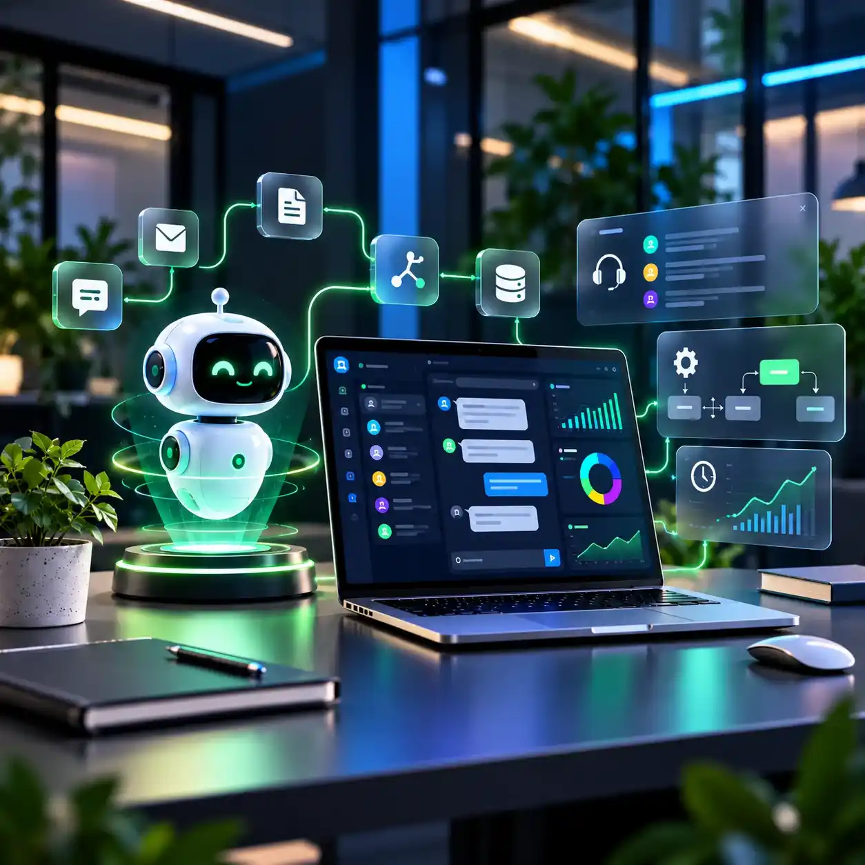 AI Helpdesk Automation Workspace