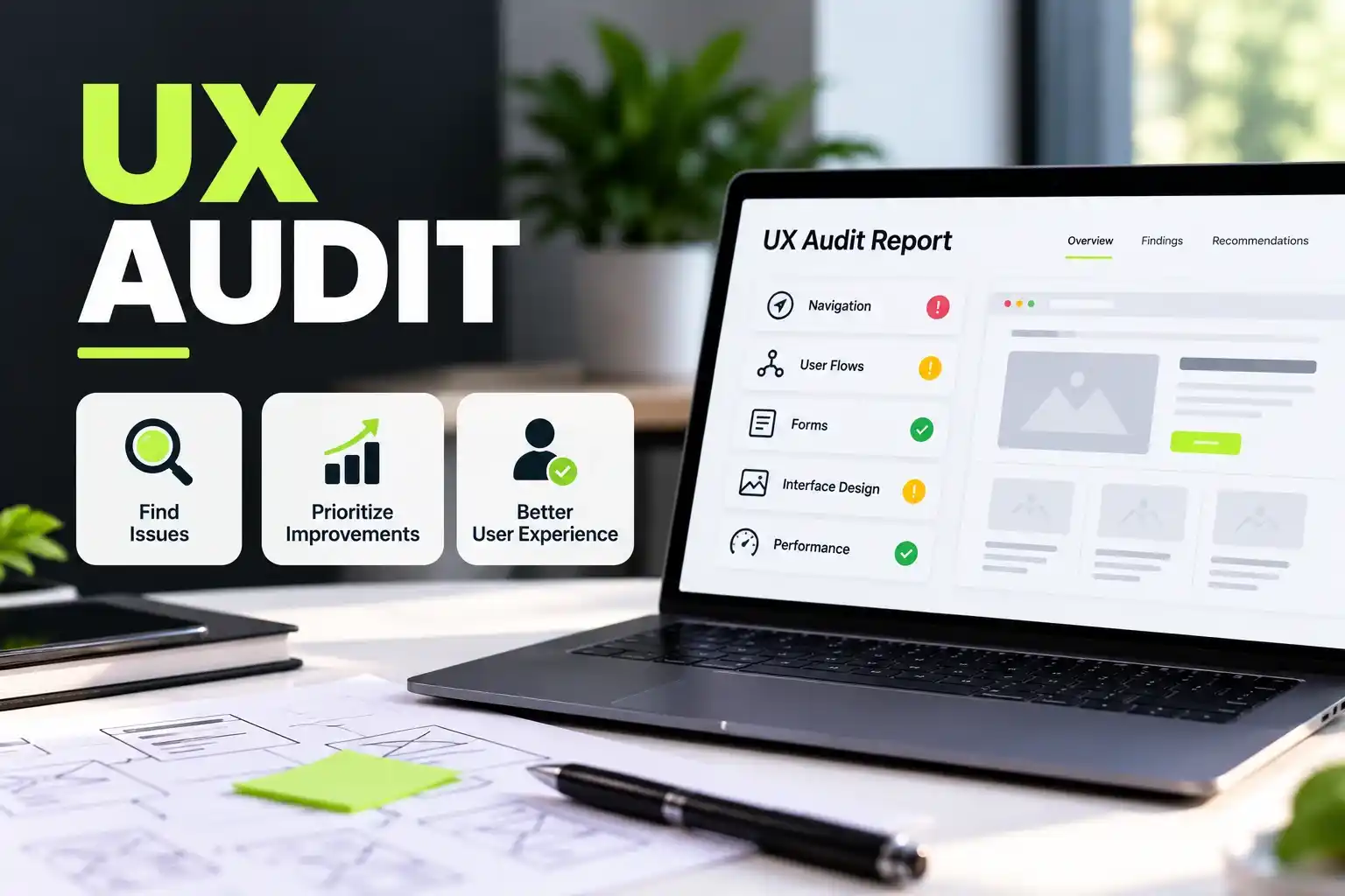 UX Audit Service to Identify Usability Issues and Improve Digital Experiences